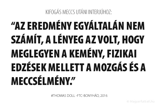 Az eredmény egyáltalán nem számít, a lényeg az volt, hogy meglegyen a kemény, fizikai edzések mellett a mozgás és a meccsélmény.